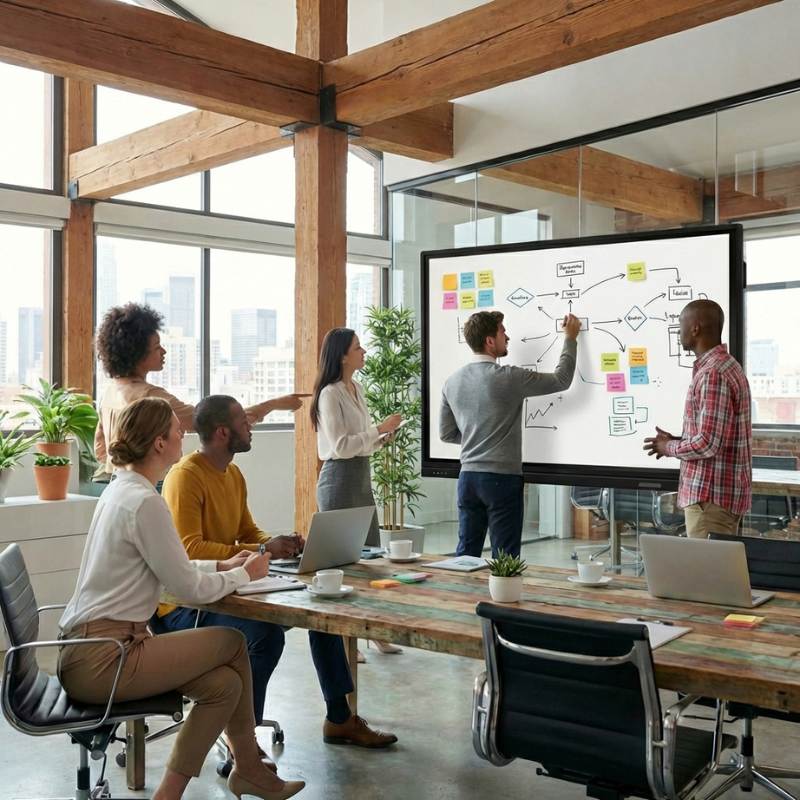 Multiclass Screen LED Touch 75″ Display Interattivo Ginger