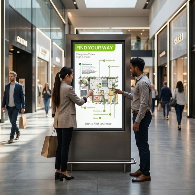 Philips 55 P-CAP retail touch