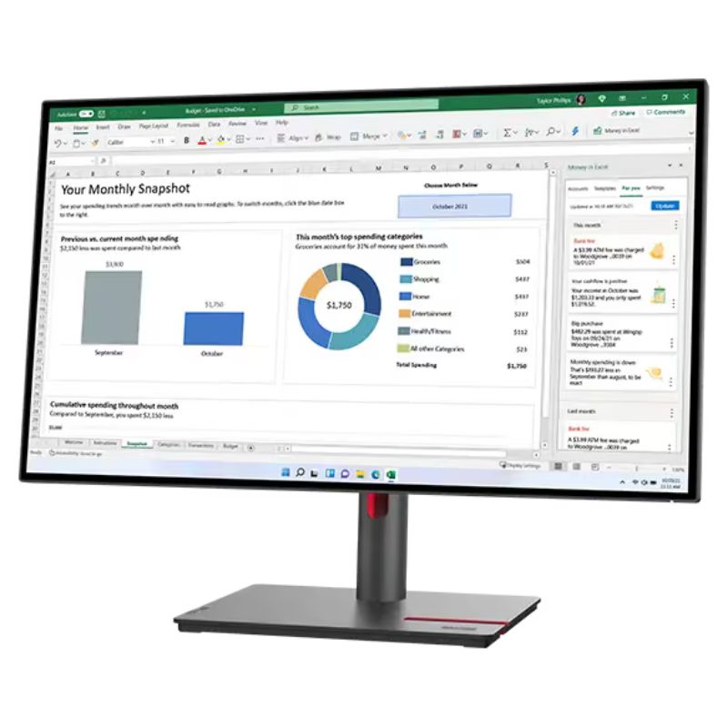 Lenovo ThinkVision T27h 30 Monitor 27 QHD