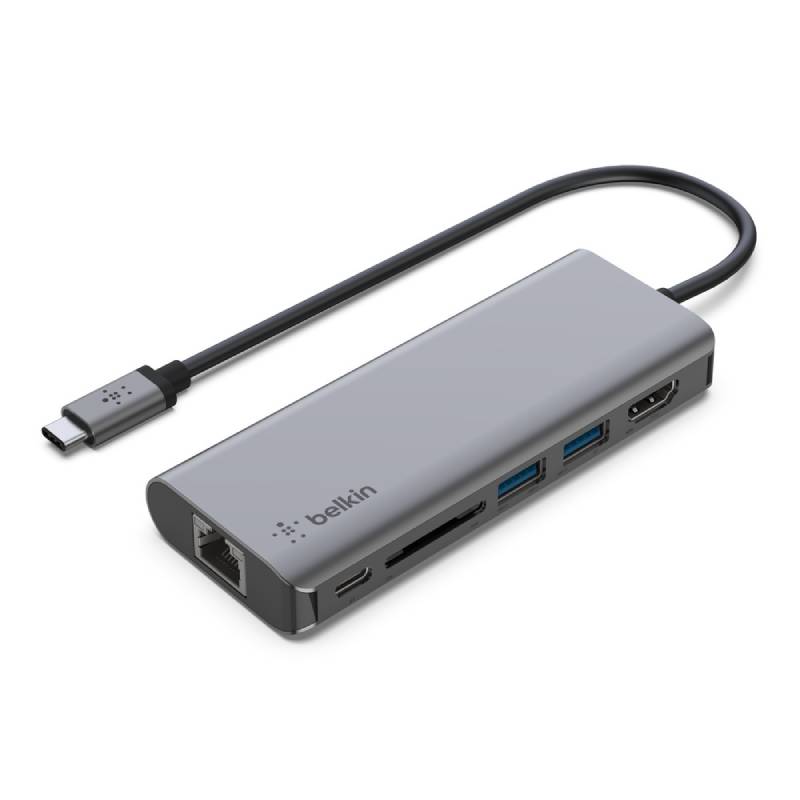 Belkin adattatore USB-C multiporta 6-in-1