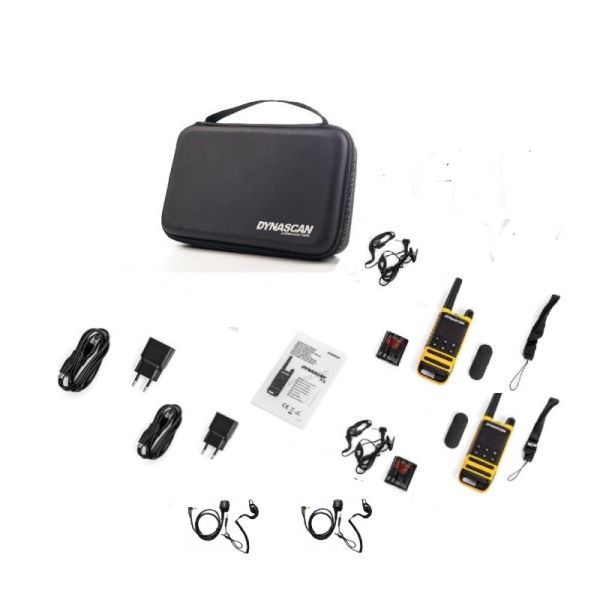 Pack Dynascan P19 + 2 auricolari ad archetto intercambiabili