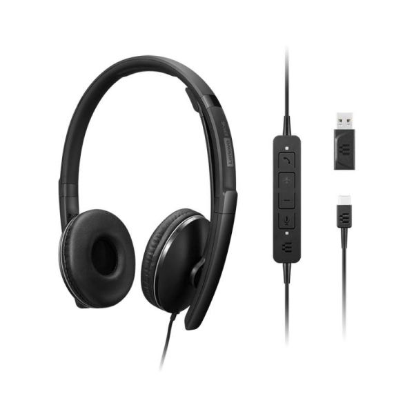 Lenovo Wired ANC Headset Gen 2 Zoom certified headset