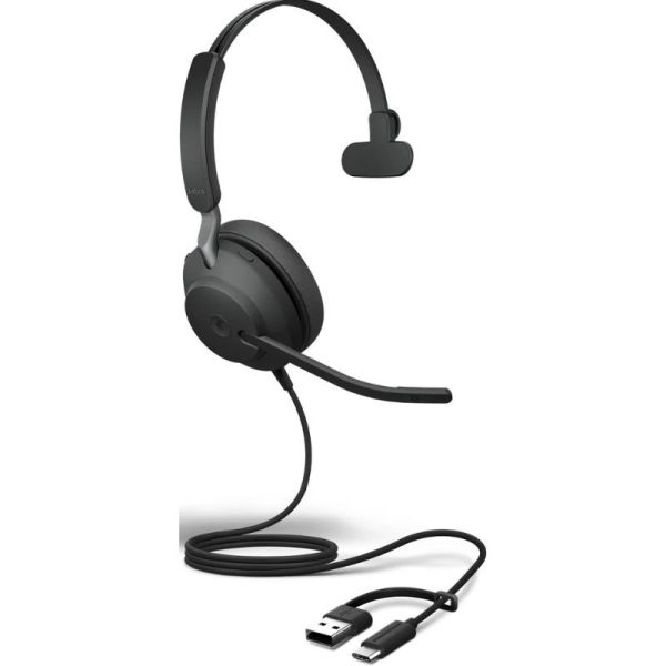 Jabra Evolve2 40 USB C/A Mono MS