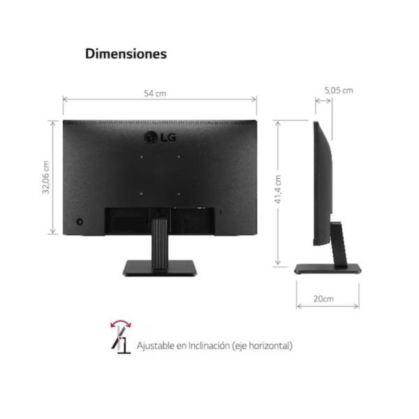 LG 24MR400 B 24 Zoll FHD IPS Monitor
