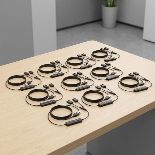 Yealink YTC cable connector close-up