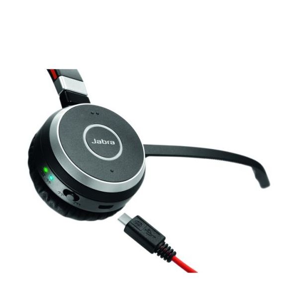 Jabra Evolve 65 UC Duo SE + Base di ricarica
