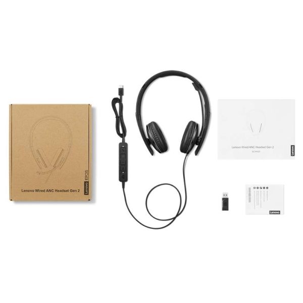 Lenovo Wired ANC Headset Gen 2 USB-C headset