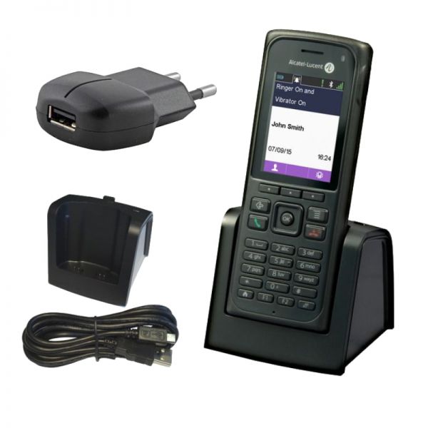 Pack completo Alcatel-Lucent 8262 con caricatore e alimentatore