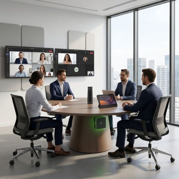 Teams Room with RXVCam360