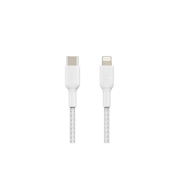 Belkin BoostCharge Pro USB-C to Lightning Cable 1m braided cable detail