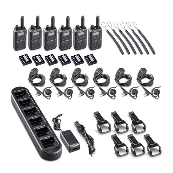 Pack Midland BR180 Walkie Talkies + accessori