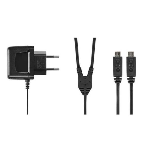 Caricatore doppio Micro USB per Motorola TLKR T82