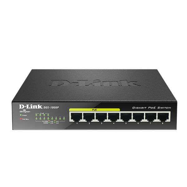 Switch D-LINK DGS-1008P