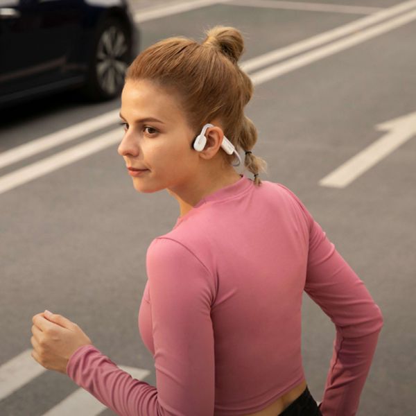 Shokz OpenMove Bianco