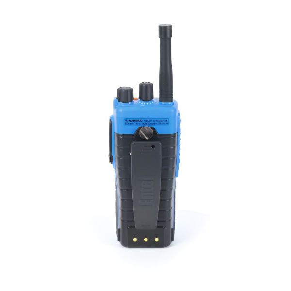 Entel DT885M ATEX IIB UHF Two Way Radio Rear Side View
