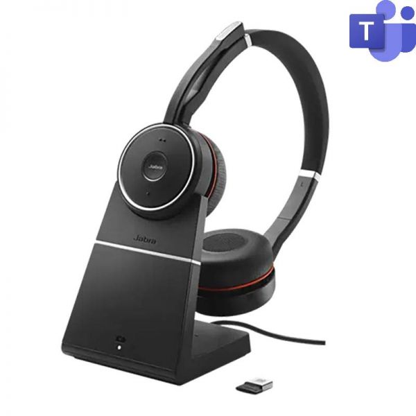 Jabra Evolve 75 MS Duo SE + Base di ricarica