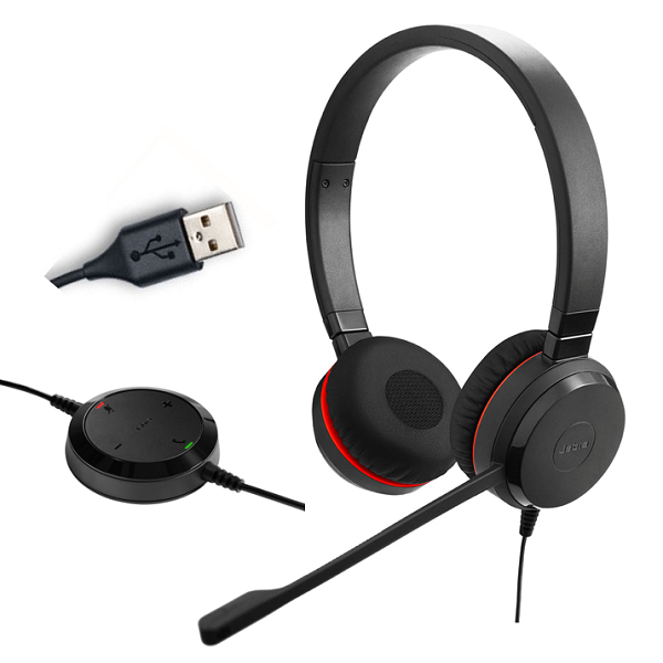 Jabra EVOLVE 20 UC Duo USB Edizione Speciale