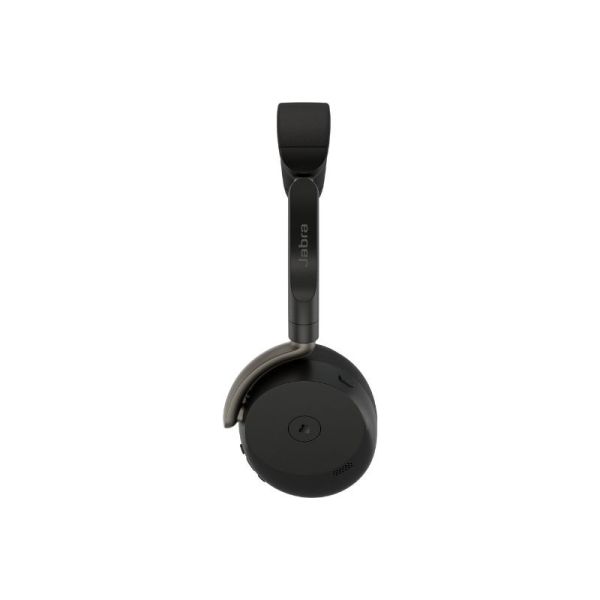 Jabra Evolve3 65 Flex MS boomless compact headset side view