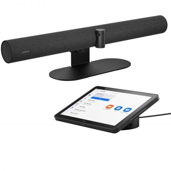 Jabra PanaCast 50 – Soundbar Video 4K 180° Per Sale Riunioni, 8 Microfoni, Virtual Director, Certificata Teams E Zoom