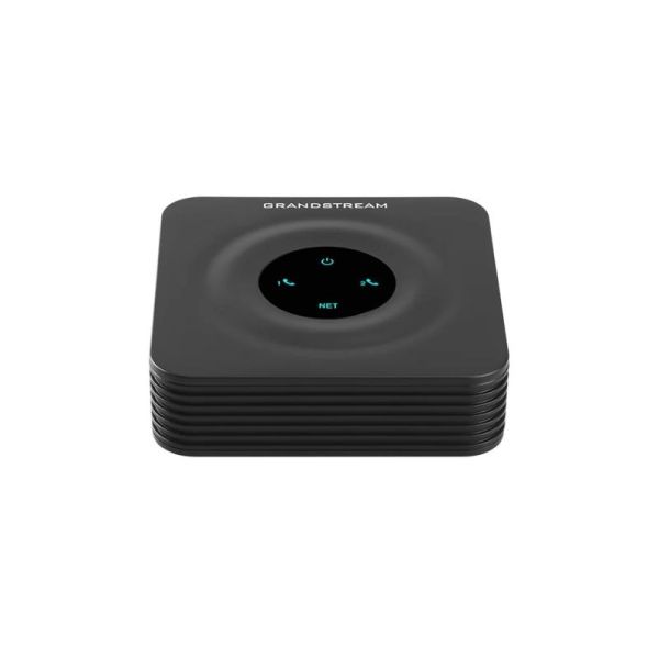 Grandstream HT802 V2 compact black ATA device for business VoIP systems