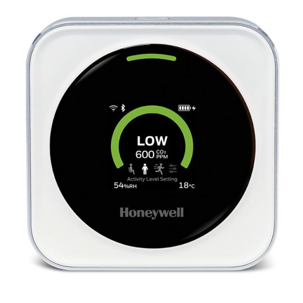 Honeywell Dispositivo di monitoraggio dell'aria per rischio di trasmissione