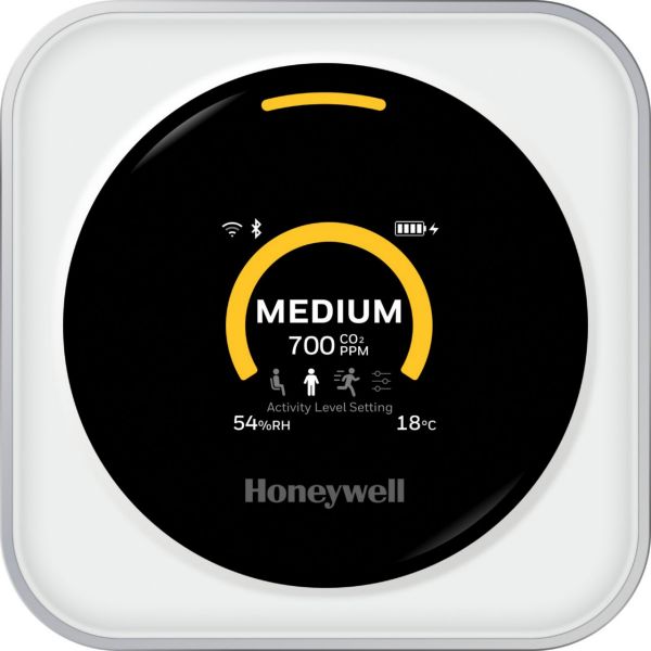 Honeywell Dispositivo di monitoraggio dell'aria per rischio di trasmissione
