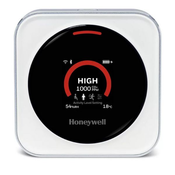 Honeywell Dispositivo di monitoraggio dell'aria per rischio di trasmissione