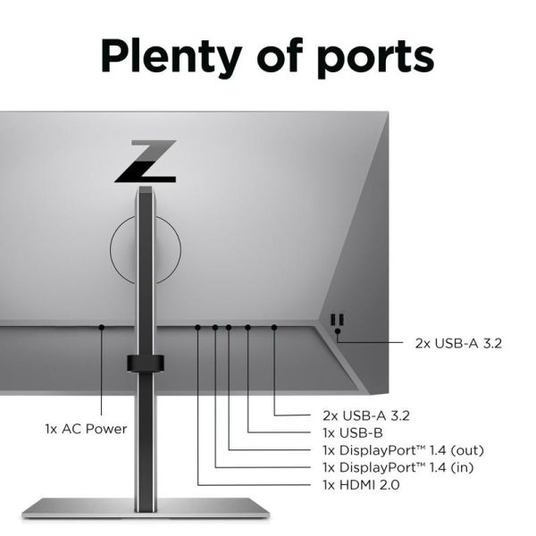Monitor HP da 23,8