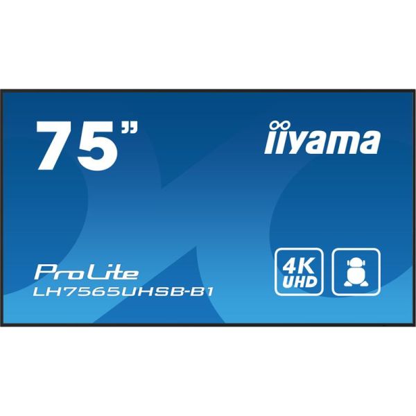 iiyama LH7565UHSB-B1 ProLite 75