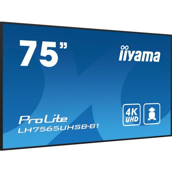 iiyama LH7565UHSB-B1 ProLite 75