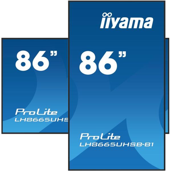 Segnaletica digitale iiyama ProLite LH8665UHSB-B186''