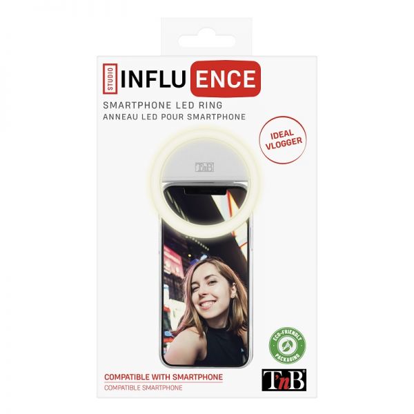 T’NB Influence Anello LED per smartphone