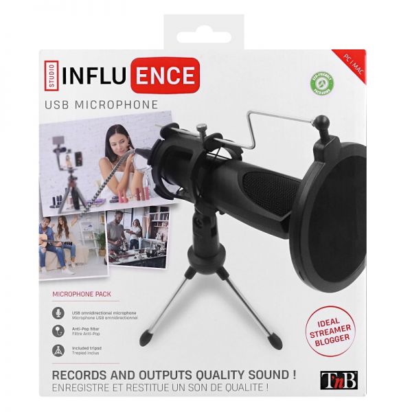T’NB Influence Microfono omnidirezionale USB