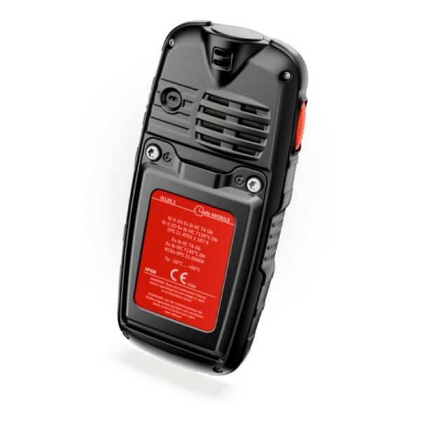 Isafe IS120.1 Telefono cellulare Atex Zone 1/21 batteria