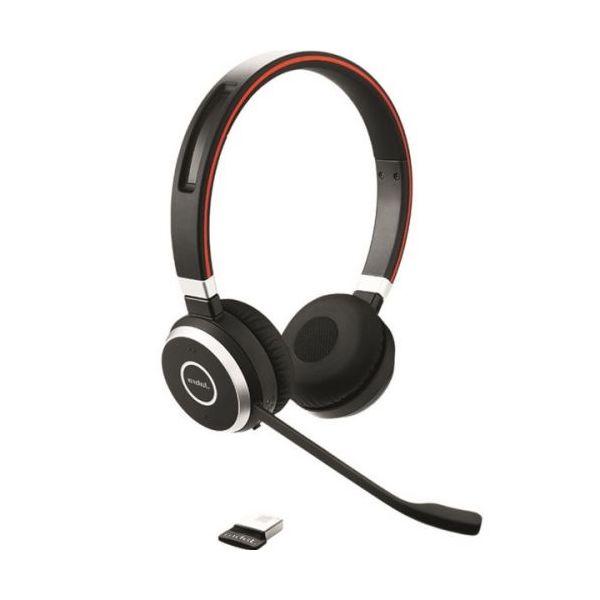 Jabra Evolve 65 UC Duo SE + Base di ricarica