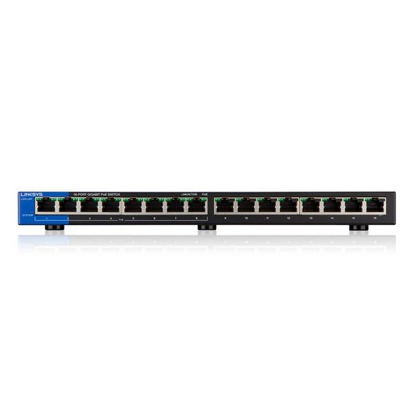 Linksys LGS116P 16 porte 