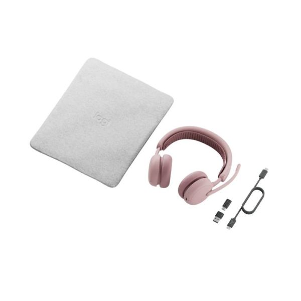 Logitech Zone Wireless 2 ES Teams Rosa con ricevitore