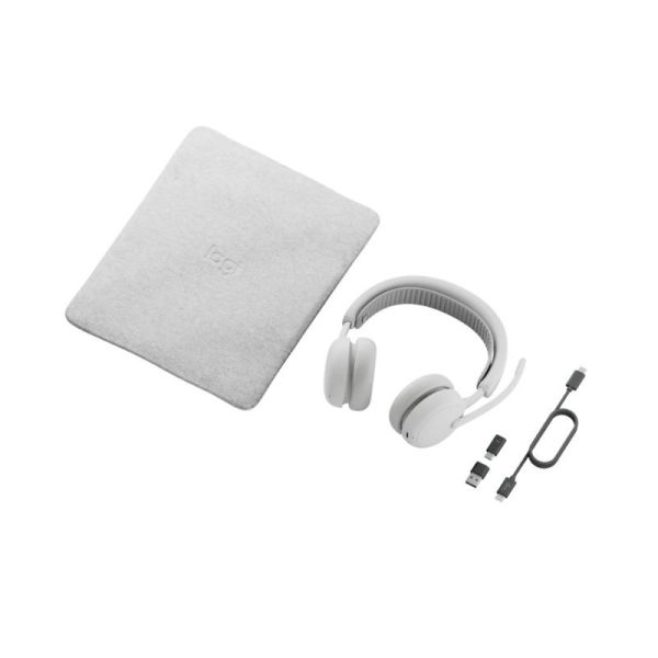 Logitech Zone Wireless 2 Bianco Teams con ricevitore