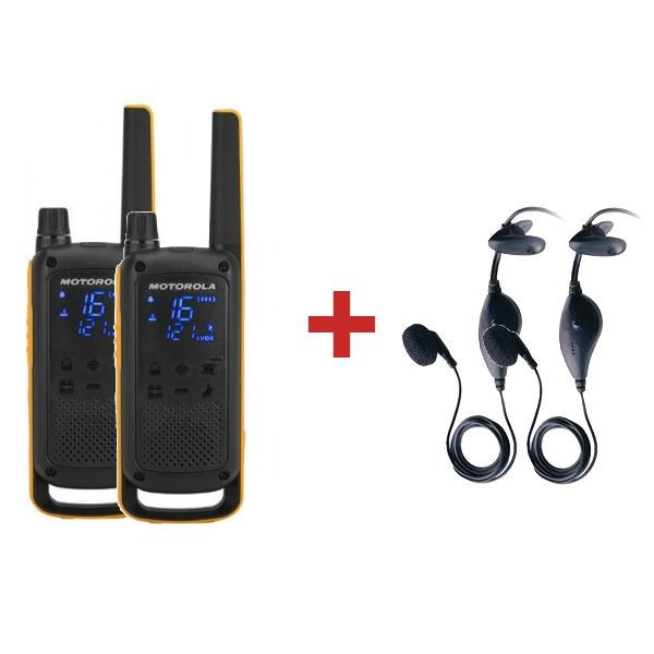 Motorola TLKR T82 Extreme + 2 Kit portatili
