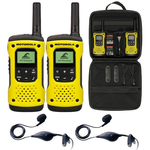 Pack Motorola T92 H2O + 2 Kits vivavoce portatile conessione 1 pin