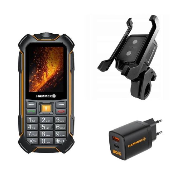 Hammer Boost LTE 2 + Supporto per telefono + RapidCharge