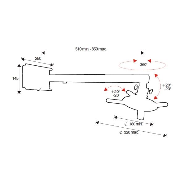 Omb Precision Projector sizes