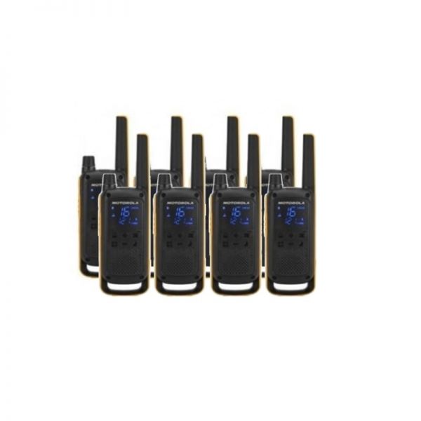 Motorola T82 Extreme Pack 8 Walkie Talkie PMR446