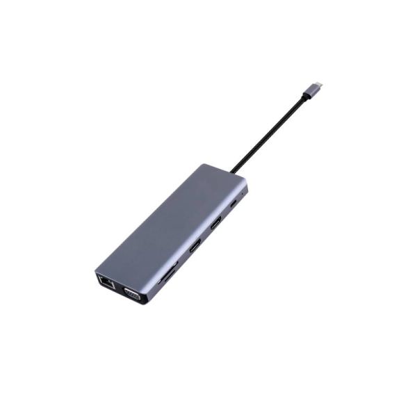 Accessorio Cleyver Hub USB C 12 porte