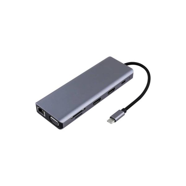 Cleyver Hub USB C 12 porte