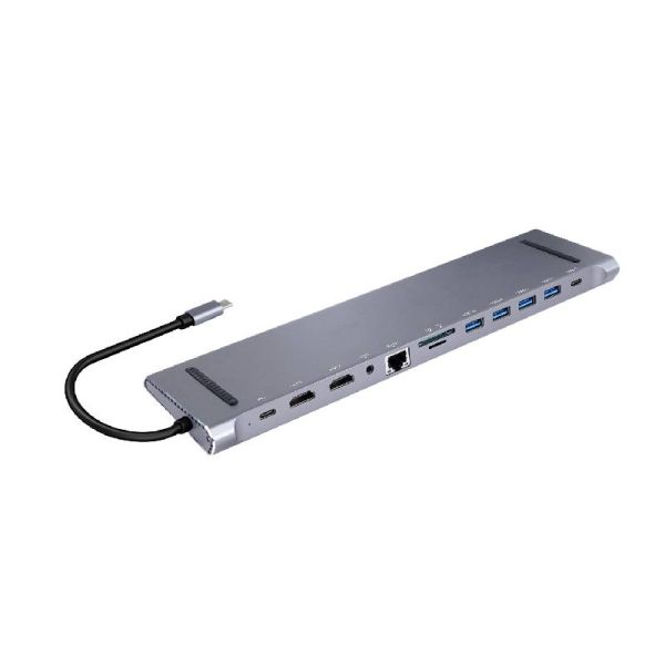 Cleyver Dock USB C 12 porte