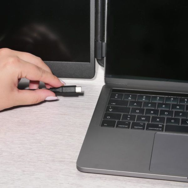 Cleyver estensione schermo doppio per laptop 14