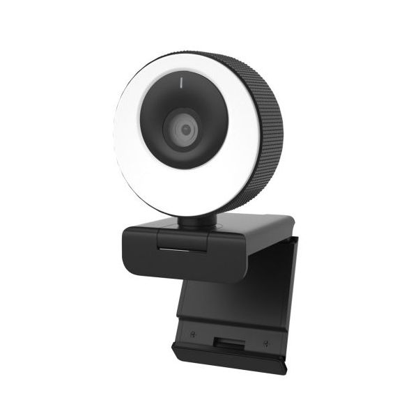 Cleyver HD Webcam met lichtring