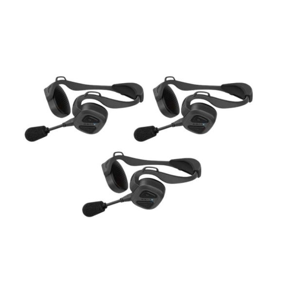 Pack 3 cuffie Sena NautiTalk Bosun Mesh technology