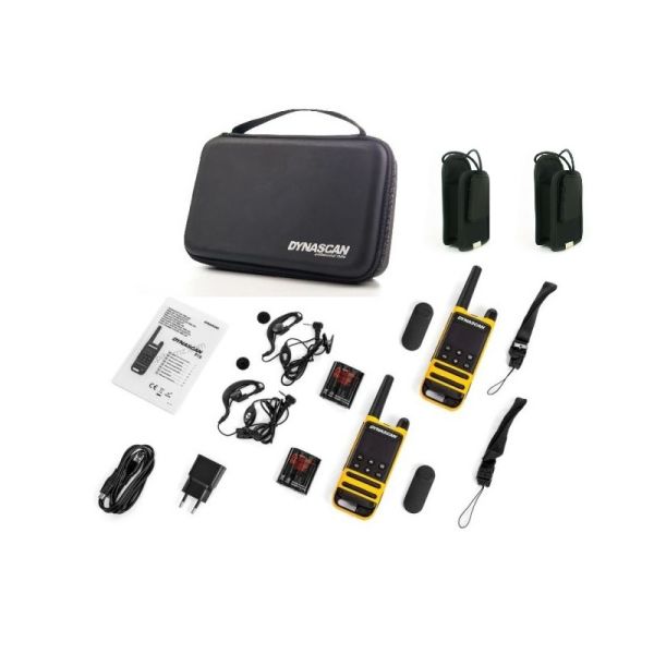 Pack Dynascan P19 + 2 custodie con clip